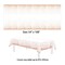 hapray Rose Gold Party Supplies, (Serves 24) Disposable Paper Plates, Napkins, Cups, Knives, Spoons, Forks, Tablecloth, Baptism Decorations, Baby Shower Birthday Bridal Mothers Day
